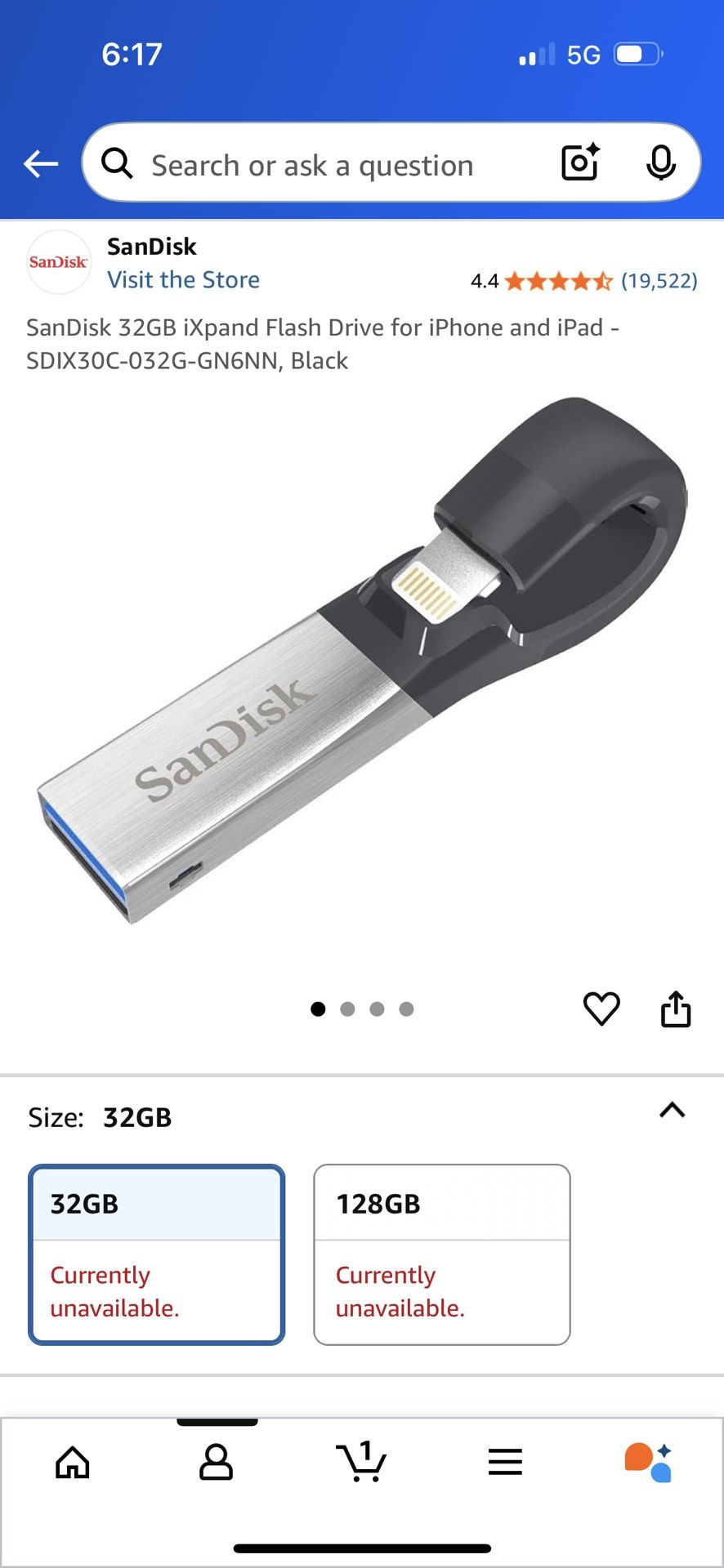 32 GB Sandisk 