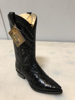 Bota vaquera original avestruz