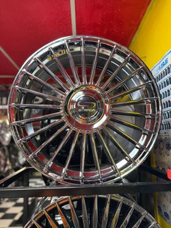 22x9” STRADA SPAGUETTI CHROME