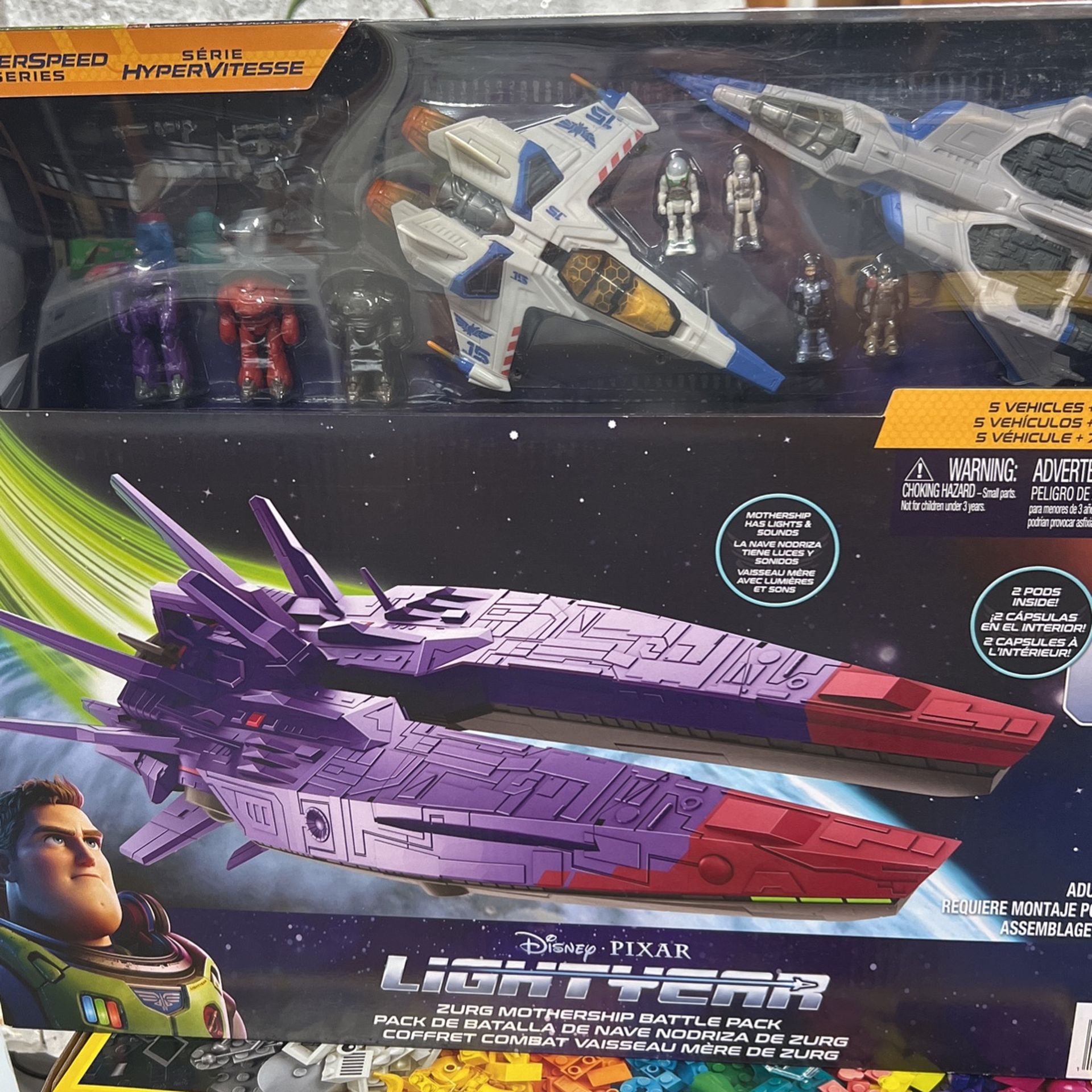 Disney Pixar Lightyear Zurg Mother Ship Battle Pack