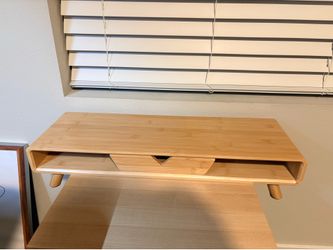 Bamboo Monitor Stand