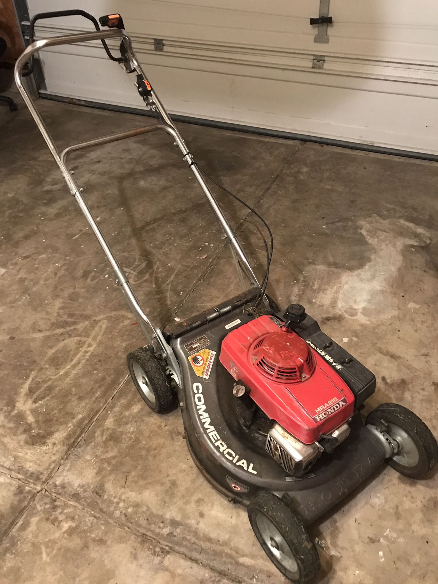 Honda Lawn Mower HRA216