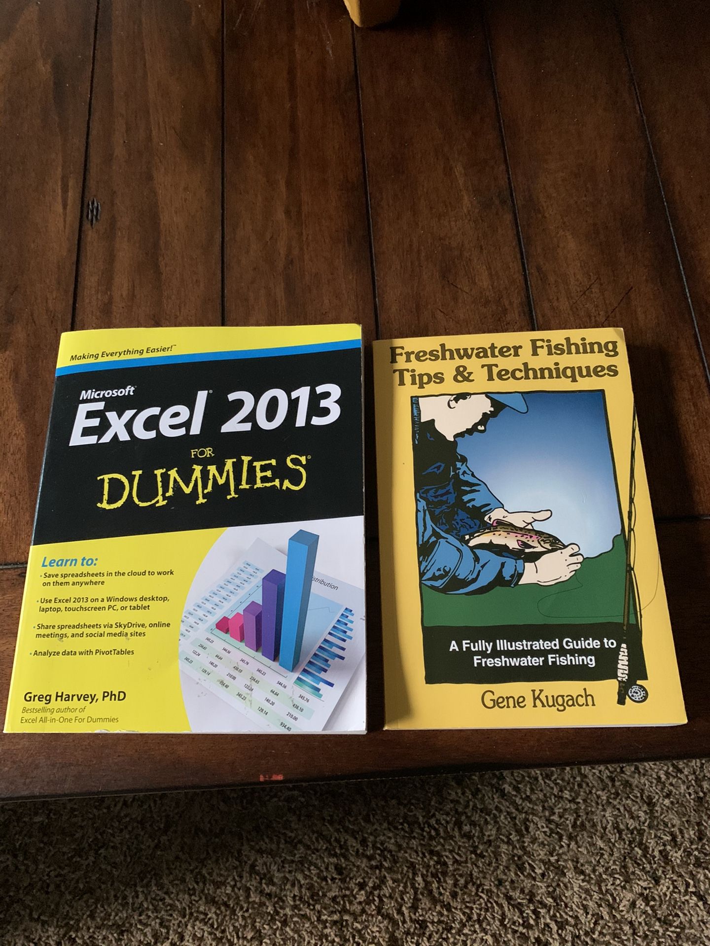 Books, Excel, Fishing FREE