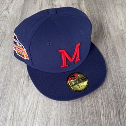 Milwaukee Vs Braves Series New Era Fitted Side Patch