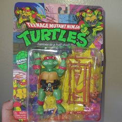 NEW TMNT Classic Basic Raphael Figure Nickelodeon
