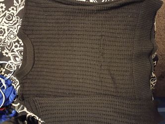 Black sweater