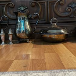 Silver Plated Silver Serving Set