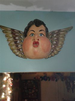 Wooden angel