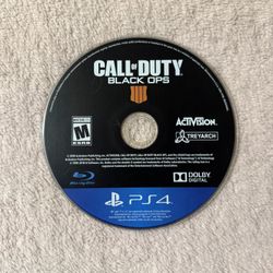 Call of Duty Black Ops 4 PS4