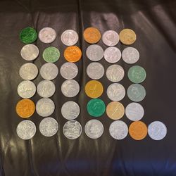 1970-1998 Mardi Gras Dabloons