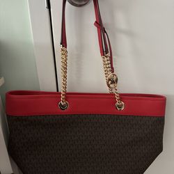 Brand New Michael Kors Shania Chain Tote