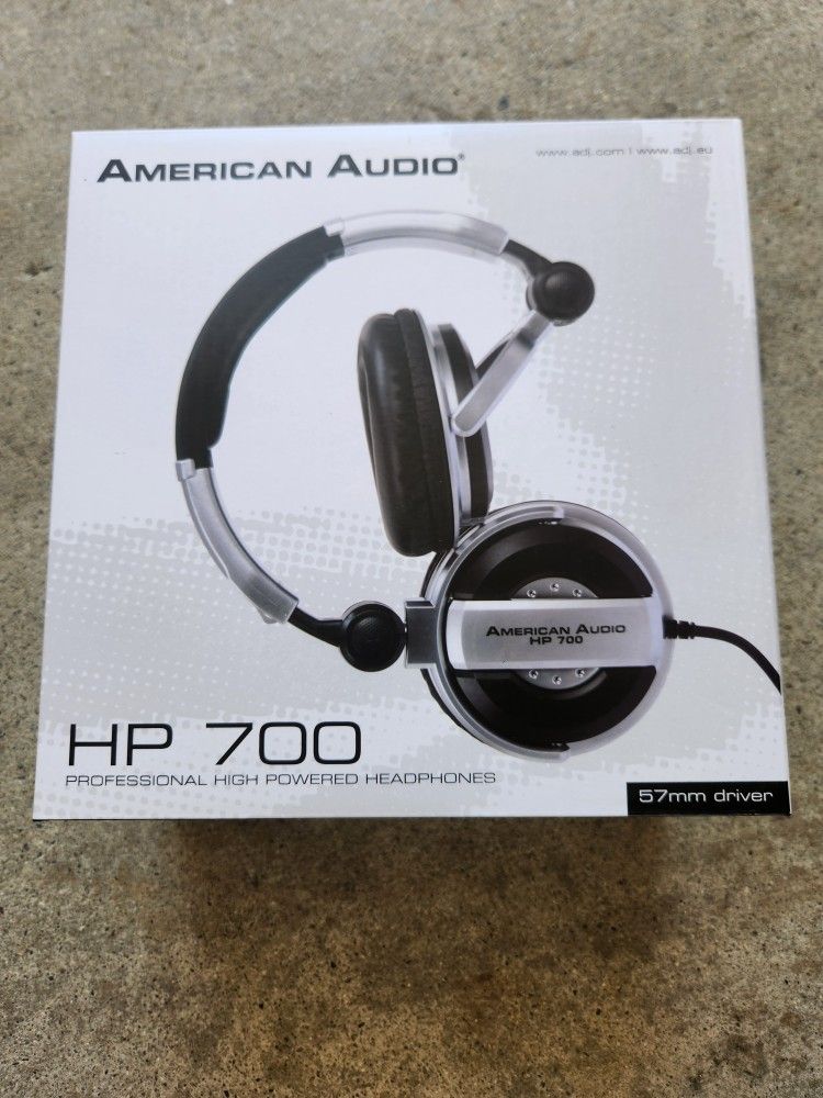 American Audio Headphones Hp-700