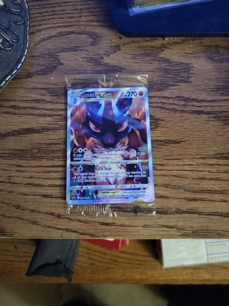 Pokémon Lucario EX. Crown Zenith PROMO