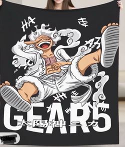 One Piece Anime Blanket