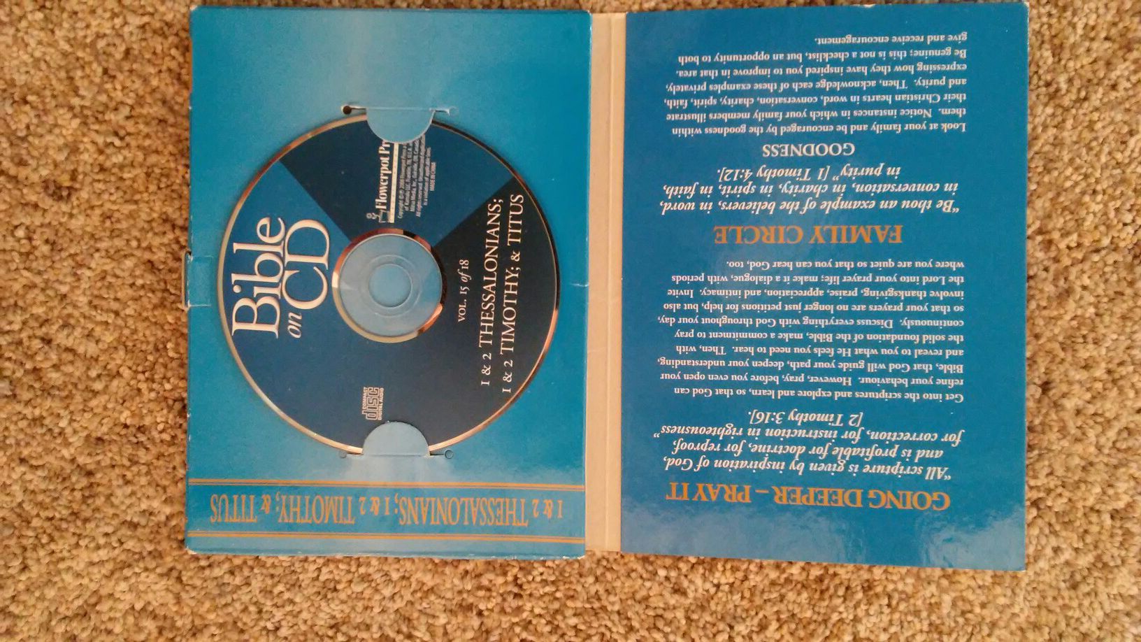 Bible audio cd