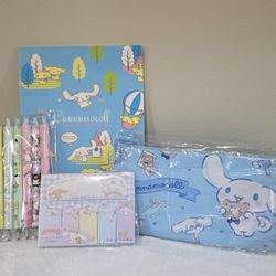 Cinnamonroll Kids Pouch And Pencils 