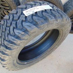 4 New Old Stock 35 12.50 22 Hankook Dynapro MT/2 RT05 Tires 10PLY Date 2021