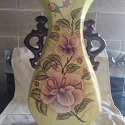 Yellow Flower Vase