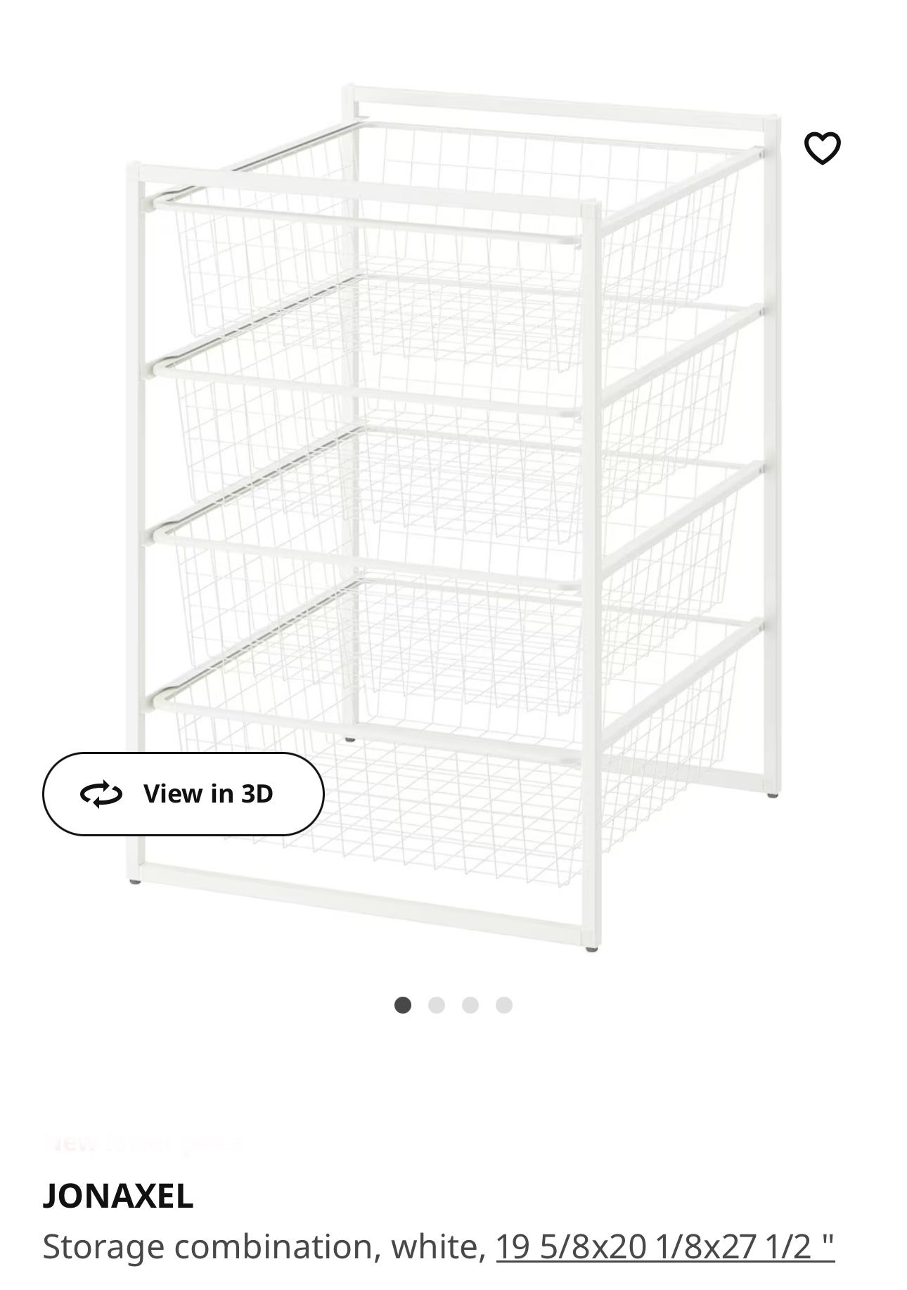 IKEA Jonaxel Storage Drawers