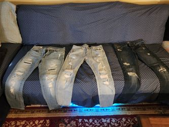 5 París Of Mens Jeans In GRATE CONDITION USE COUPLE TIMES