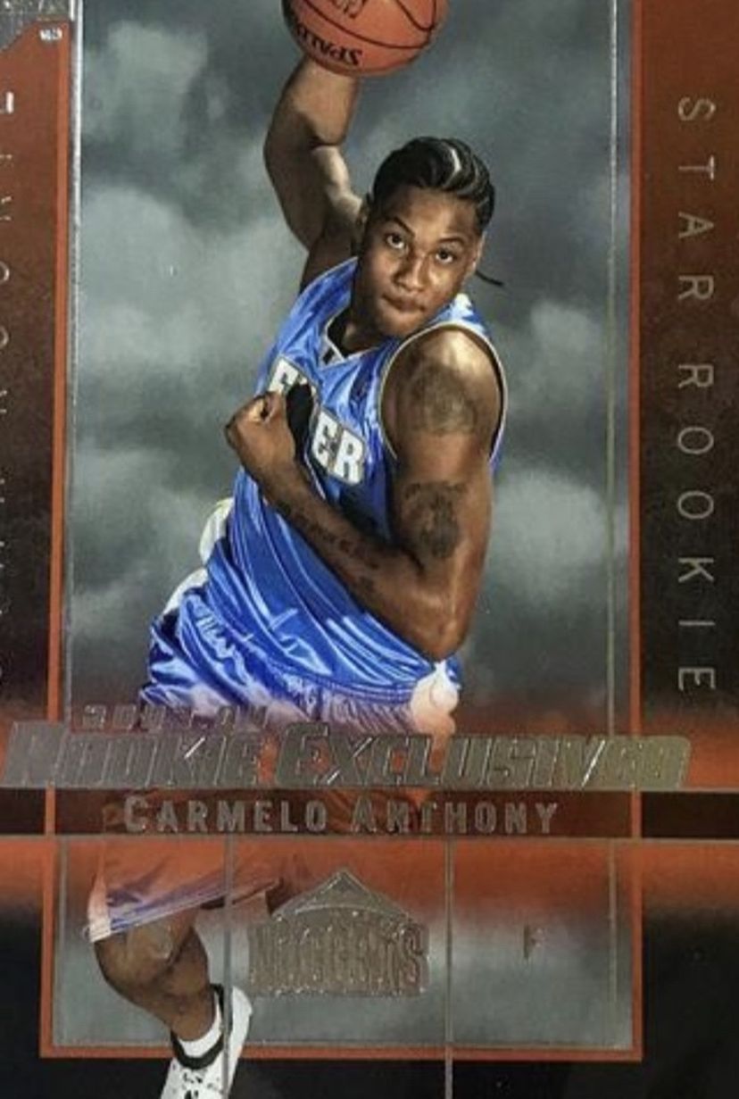 Carmelo Anthony Rookie Card Upper Deck