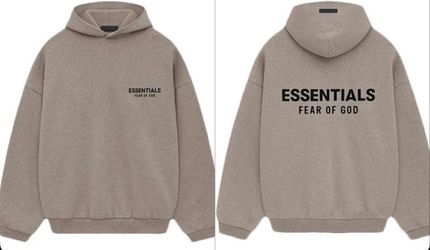 Small and medium Fear of God Essentials Pullover Hoodie
