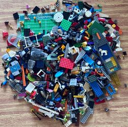 Lego loose random lot mini figure Boat Miami dolphin Baseplate Monster hunter Lego pieces boat Miami dolphin Field Base plate