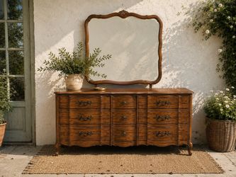 The Briarwood French Provincial Dresser & Mirror