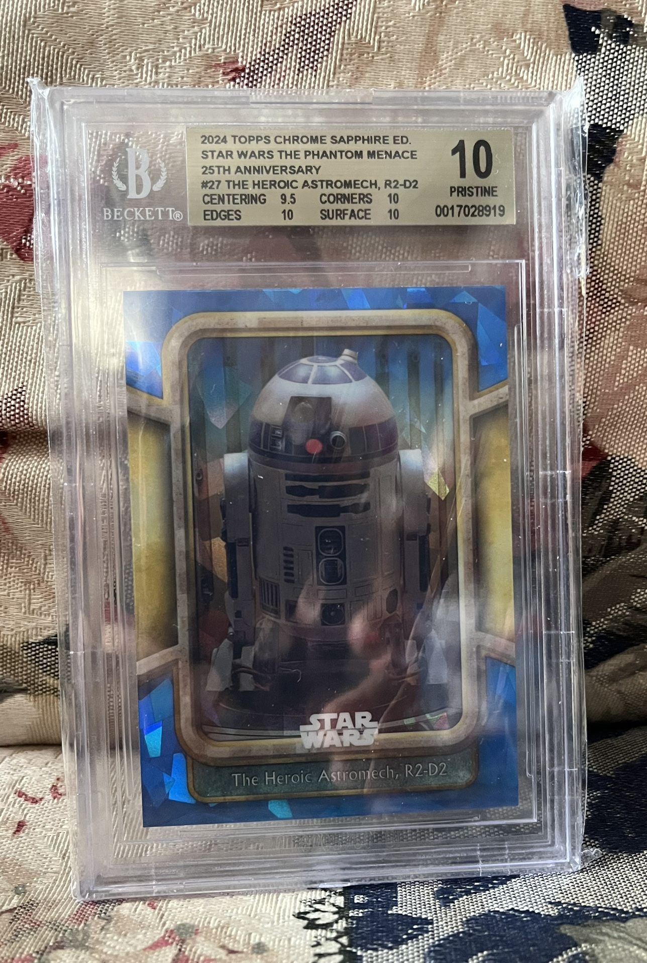 2024 Topps chrome sapphire edition Star Wars the Phantom Menace 25th anniversary