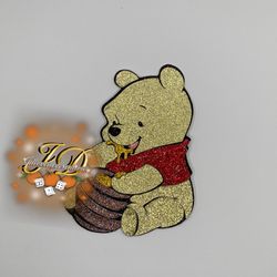 Winnie The Pooh Custom Toppers