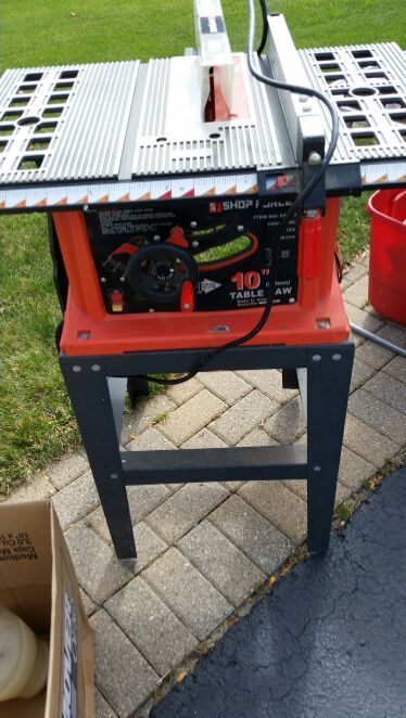 B&D Firestorm Table Saw - Nex-Tech Classifieds