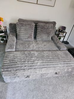 Nice small couch with storage