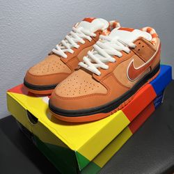 Orange Lobsters Nike SB Low (With free crease protectors)