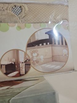 New Bear Crib Bumber Set