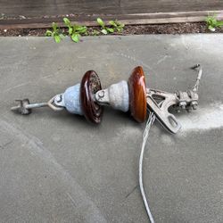 Vintage High Voltage Insulator 