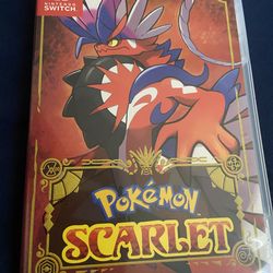 Pokemon scarlet brand new only 50 dollars for Nintendo