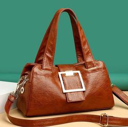 Shoulder Bag for Women Soft Leather Multi Purpose Women's Fashion Handbag Quality Messenger
