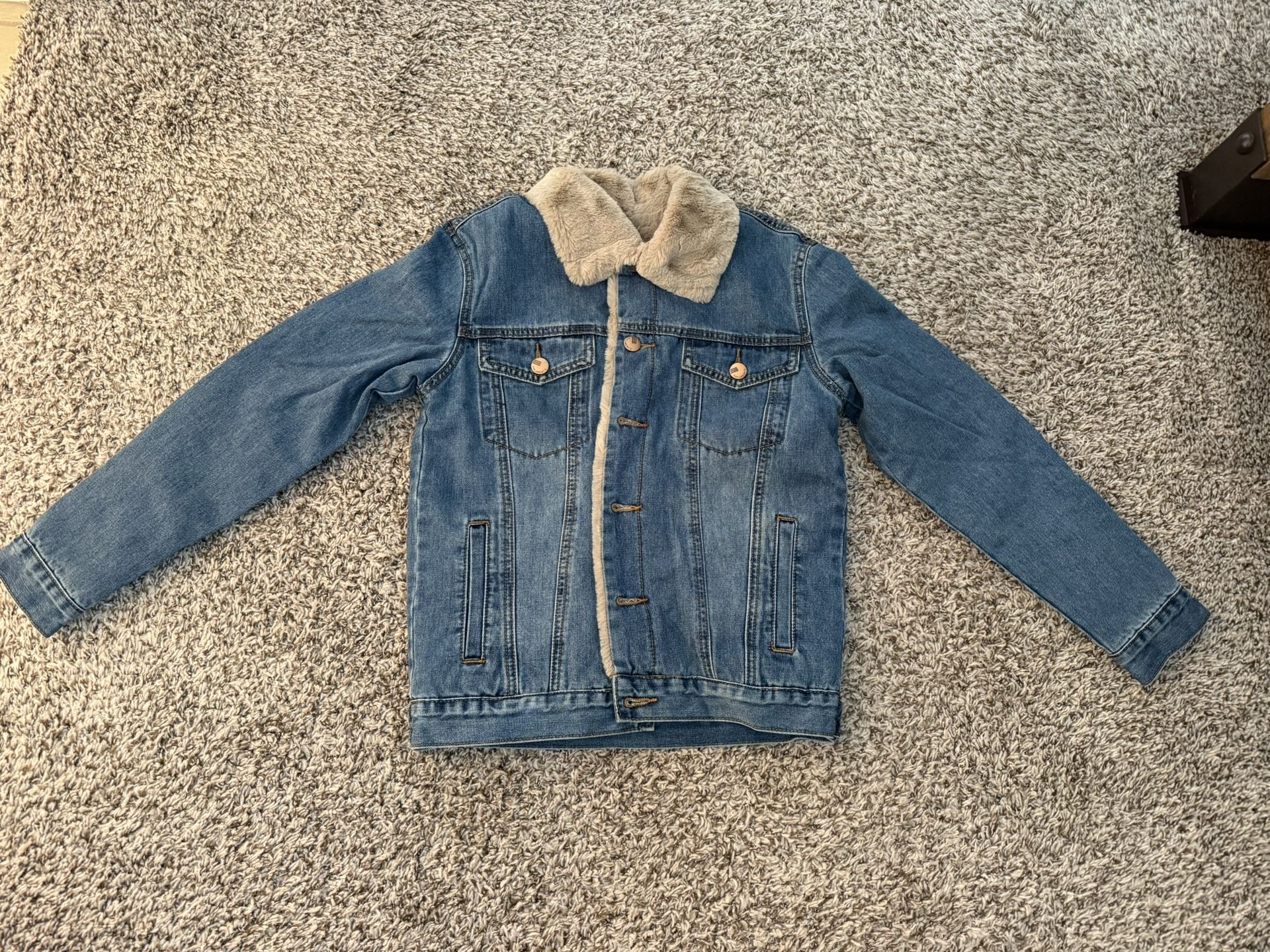 Woman’s Denim Jacket Sz Medium Brand New