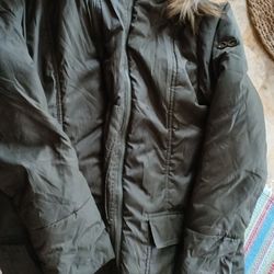 Navy Green Women's Javket Size M