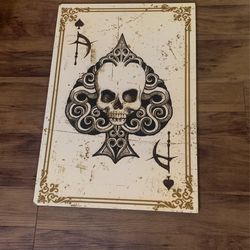 Aces card portrait