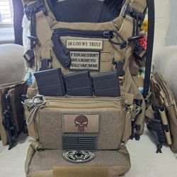 Plate carrier complete setup