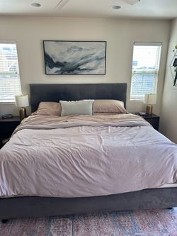 King sized bed frame