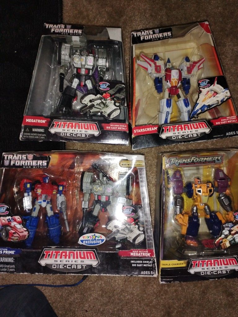Transformers Titanium (NecaHot WheelsDC MultiverseMotu Marvel Legends