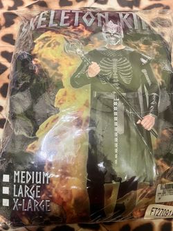 Men’s Skeleton King costume