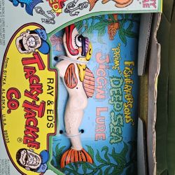 Vintage Prime Deep Sea Jiggin Lure made by Ray & Ed's Tacky Tackle Co.