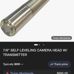 7/8 Trojan Leveling Camera Head With 4 Prong Transmitter