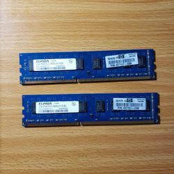 HP 4GB(2X2GB) PC3 Ram