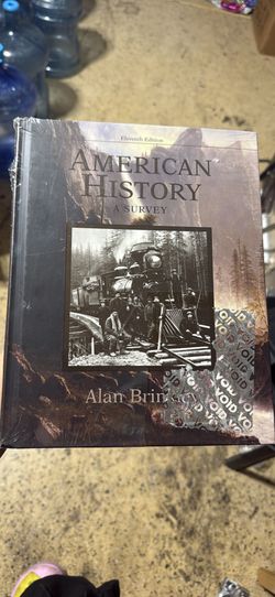 American History: A Survey" by Alan Brinkley, Eleventh Edition textbook