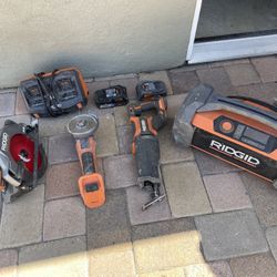 Ridgid Tool Set