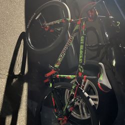  Bikes Dblocks Big Ripper 29 BMX Bike Green/Red Camo